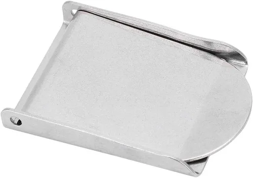 Vista 2 de Keenso Hebilla de cinturón de peso de buceo de acero inoxidable Hebilla de cinturón de peso de buceo Hebilla de plata para esnórquel Vela Deportes