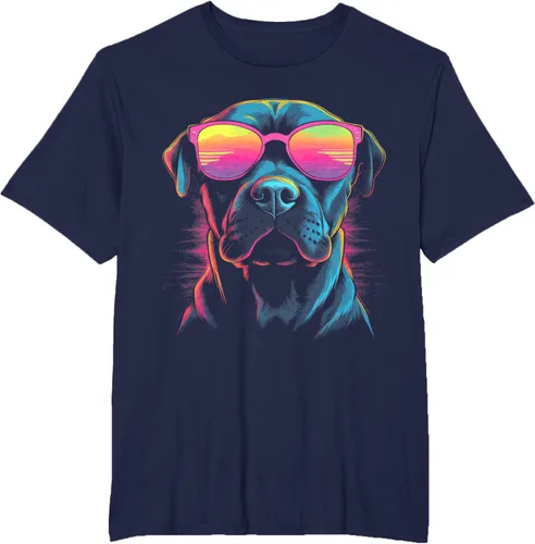 Vista 50 de Pit Bull Mom Dog Lover Colorido Artistic Pitbull Owner - Camiseta para mujer, Negro