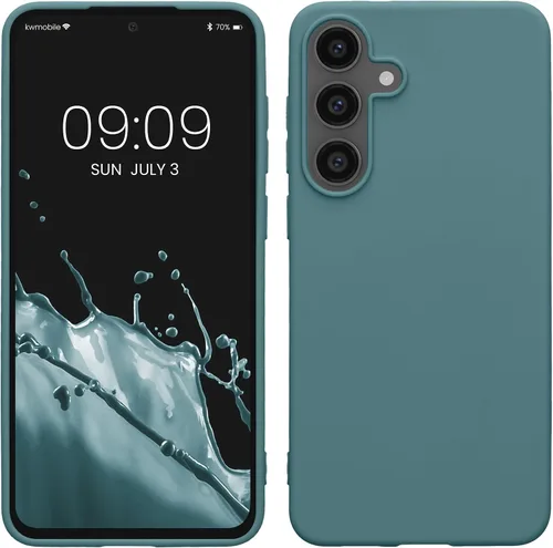 Vista 23 de kwmobile Funda compatible con Samsung Galaxy S23 - Funda protectora de silicona TPU suave y delgada - Piedra antigua