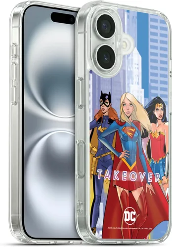 Vista 13 de Head Case Designs DC - Funda de gel con licencia oficial de DC para mujer [protección de grado militar] compatible con Apple iPhone 16 y compatible