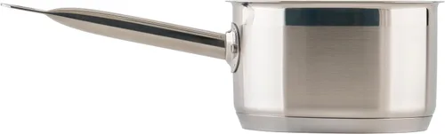 Vista 3 de Winco Cacerola de acero inoxidable resistente con tapa, 2 cuartos