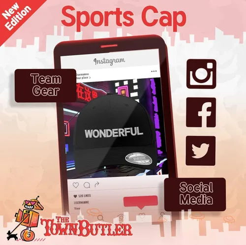 Vista 5 de The Town Butler got Charqui - A Comfortable Adjustable Dad Baseball Hat
