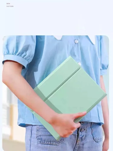 Vista 9 de Funda de teclado para Samsung Galaxy Tab S9 de 11 pulgadas 2023, teclado táctil de tecla redonda, teclado inalámbrico desmontable magnético
