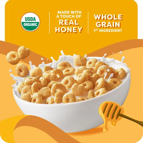 Vista 3 de Kashi Cereal de desayuno tostado con miel 13.6oz
