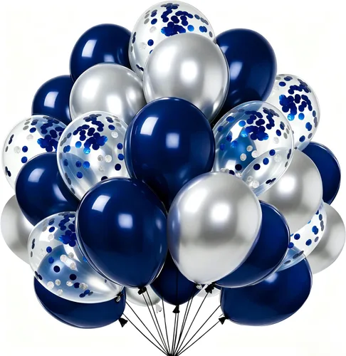 Vista 39 de Firomi - Globos negros de fiesta de 12 pulgadas, paquete de 100 unidades A05-negro