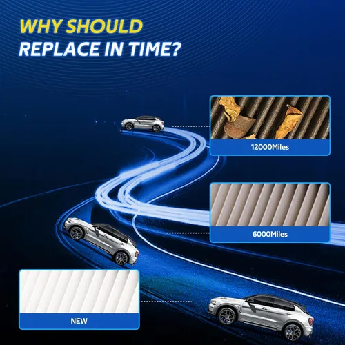 Vista 5 de Repuesto del filtro de aire del motor para Mazda 3 2019-2024, CX-30 2020-2023, CX-50 2020-2024, 3 Sport 2020-2024, compatible con CA12668