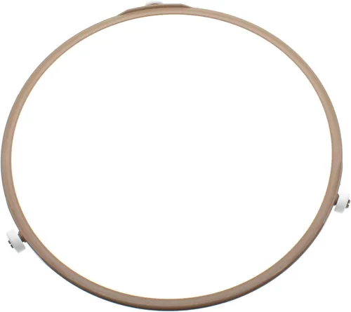Vista 3 de Anillo giratorio de microondas de 8.66 pulgadas con 3 rodillos de 0.551 in para horno de microondas de 12 pulgadas de diámetro, placa de vidrio