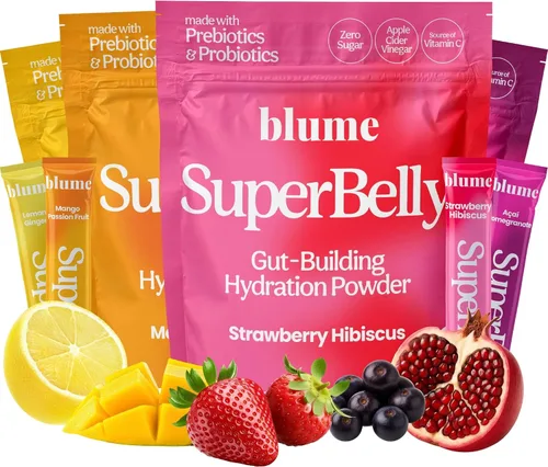 Vista 10 de Blume SuperBelly - Paquete variado de salud intestinal + polvo