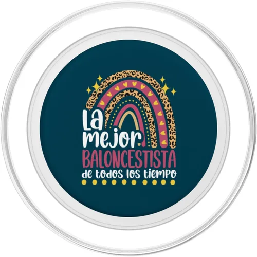 Vista 2 de La Mejor BALONCESTISTA Divertido Mujer Niña Baloncelista PopSockets MagSafe PopGrip for iPhone