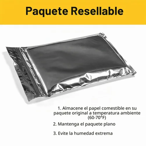 Vista 2 de CRANBOLY 25 hojas de glaseado A4 de papel comestible de 11.7 x 8.3 pulgadas