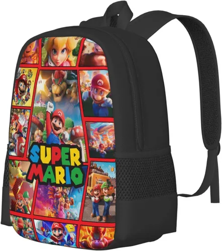 Vista 2 de Vbzkny Las mochilas lindas estupendas fijaron la mochila ligera ocasional 3D con la fiambrera para el adulto, Supermochila-2, Mochilas de viaje