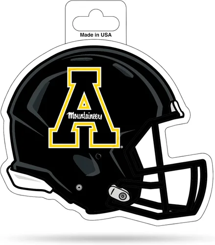 Vista 48 de Rico Industries NCAA - Calcomanía para casco de corte en forma de 4.75 x 5 pulgadas