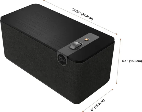 Vista 3 de Klipsch The One Plus Sistema de Altavoces Premium Bluetooth, Negro Mate