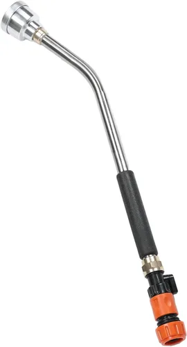 Vista 9 de Luqeeg Varita de riego, manguera de jardín, boquilla de manguera larga, boquilla rociadora de riego con rociador ergonómico para regar plantas