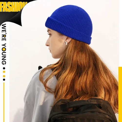 Vista 3 de Gorros de invierno unisex Beanie Knit Caps Classic Warm Winter Hats