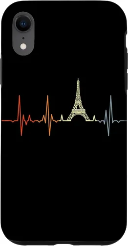 Vista 25 de My Heart Beats For Paris France Eiffel Tower Case for iPhone 16