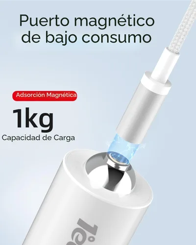 Vista 6 de Cargador de pared GaN de 20W, enchufe plegable de carga rápida para tableta y teléfonos Blanco