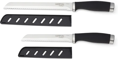 Vista 6 de Hampton Forge Epicure - Juego de 4 cuchillos, acero inoxidable