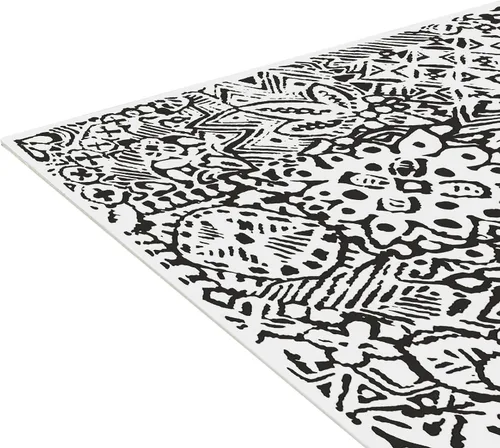 Vista 8 de FloorPops Azulejos de suelo REO de carbón de 12 pulgadas por 12 pulgadas, FP4947