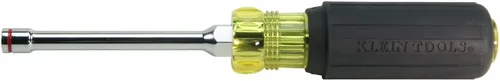 Vista 5 de Klein Tools 65064 Destornillador de tuercas 2 en 1 de cabeza hexagonal, 1/4 pulgadas y 5/16 pulgadas