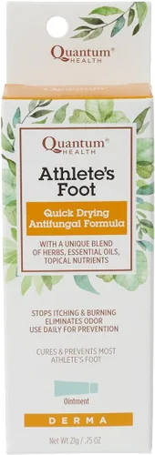 Vista 7 de Quantum Derma, cura del pie de atleta, 0.74 oz