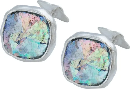 Vista 9 de FashionJunkie4Life Gemelos para hombre, plata de ley 925, 1 par