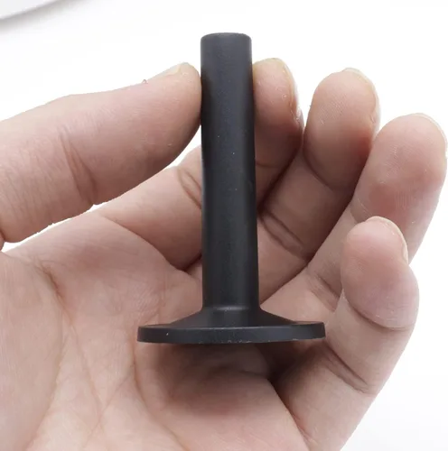 Vista 5 de Paquete de 12 fundas de fieltro de platillo negro, 3 tamaños de platillo, funda de plástico para tambor de percusión