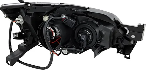 Vista 5 de Para Subaru Impreza Faros Lámparas 2008 2009 2010 2011 Juego halógeno negro para el lado del conductor y del pasajero