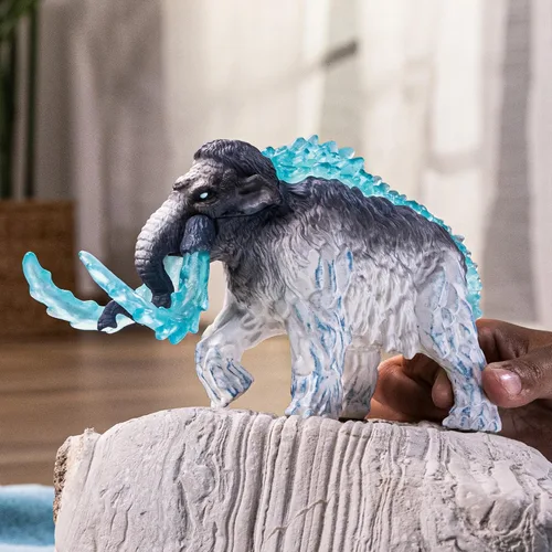 Vista 6 de Schleich Eldrador - Figura de juguete de mamut escarchado - Niños a partir