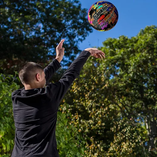 Vista 10 de Franklin - Balón de baloncesto duro para interiores y exteriores, tamaño oficial, 1 unidad