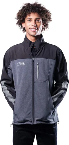 Vista 15 de Ultra Game Chaqueta de satén oficial de la NFL Supreme Heritage para hombre