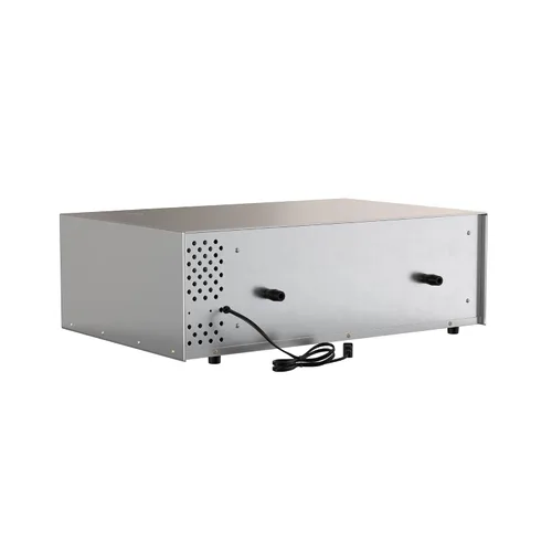 Vista 2 de KPO16TS Horno de pizza/aperitivos de acero inoxidable con control termostático ajustable - 120 V, 1700 W