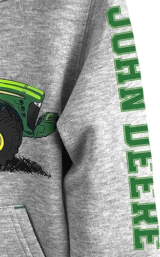 Vista 3 de John Deere Sudadera con capucha de forro polar para niños pequeños