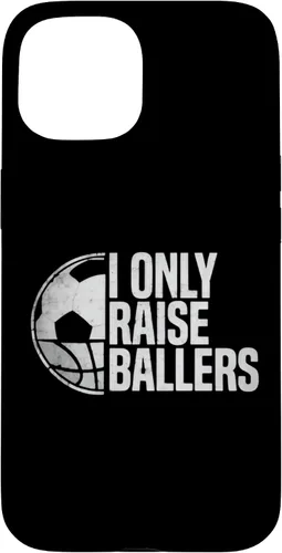 Vista 6 de I Only Raise Ballers Funny Soccer Basketball Parent Case for iPhone 17