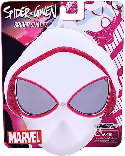 Vista 2 de Sun-Staches Gafas de sol de disfraz Spider-Gwen para fiesta UV400 multicolor, 8 pulgadas