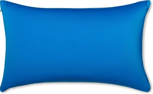 Vista 77 de PILLOWY Almohada Decorativa de 12" x 20" - Crema Durazno: 1 PIEZA Almohada de Microperlas Premium de Lujo con Tela de Nylon/Spandex 85/15. Siempre