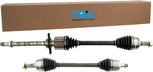 Vista 15 de TRQ Juego de conjunto de eje de transmisión CV delantero Compatible con Mazda CX-7 2007-2011 2007-2008 CX-9