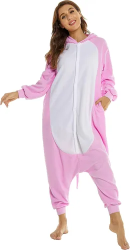 Vista 3 de CANASOUR Pijama de elefante unisex para fiesta de cosplay de polar