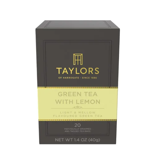 Vista 14 de Taylors of Harrogate Té de hierbas orgánicas de manzanilla, bolsas envueltas individualmente, 20 unidades (paquete de 1), suave, sedoso y suave, sin