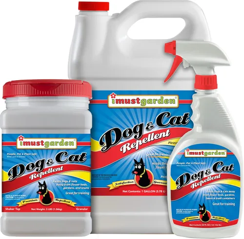 Vista 3 de I Must Garden - Repelente para perros y gatos: deja de excavar, natural, seguro para mascotas, 3 libras
