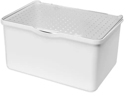 Vista 3 de Madesmart - Papelera apilable con tapa