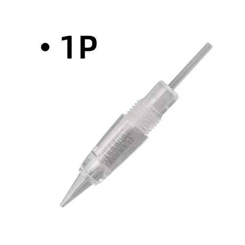 Vista 2 de Tatuaje Maquillaje Permanente Máquina Pluma Agujas Suministros (10pcs/Set) P-J094 (1P/1R)