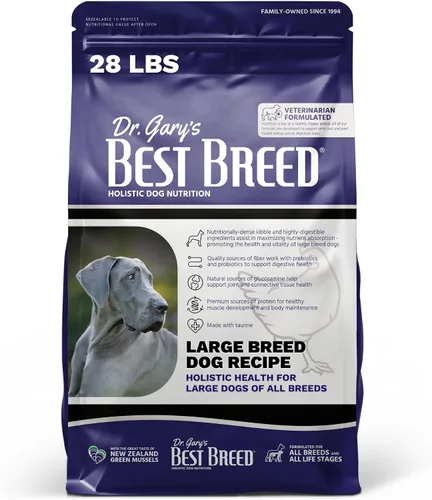 Vista 11 de Best Breed Dieta para perros de raza grande fabricada en Estados Unidos [alimento seco natural para perros] – 4 libras.