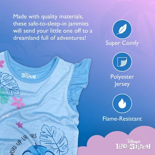 Vista 2 de Disney Frozen - Pijama de algodón para niña (4 piezas)