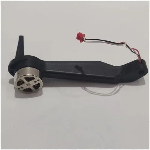 Vista 4 de Pieza de repuesto del motor delantero trasero A1 B1 A2 B2 con motor DIY accesorio para E88 EVO Drone sin escobillas (brazo A1 negro)