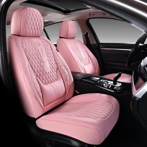 Vista 61 de Coverado Fundas de asiento delantero, fundas de asiento delantero de automóvil, fundas de asiento de piel de napa para automóviles, fundas