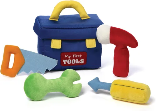 Vista 14 de GUND Baby Mi Primera Canasta de Pascua Juego de Peluche de 5 Piezas con Sonajero, Chirriador y Juguetes de Peluche Arrugados, Juguete Sensorial