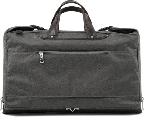 Vista 5 de Travelpro Platinum Elite - Bolsa de mano de tres pliegues, para hombres y mujeres, Gris Vintage, Platinum Elite - Bolso de mano de tres pliegues