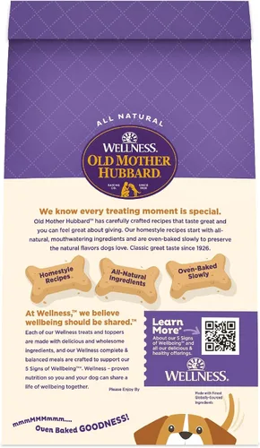 Vista 8 de Old Mother HubbardGalletas Classic P-NUTTERTRAS HORADAS DE PERRO CASO, PEQUEÑO, BOLSA DE 20 ORAS