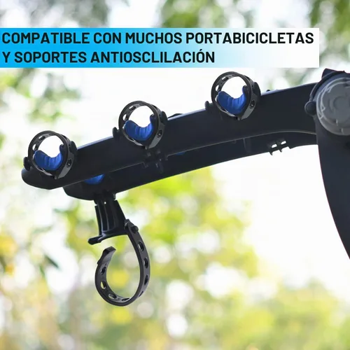 Vista 3 de Boao - Soporte para bicicleta (6 unidades), correas de goma para ciclismo